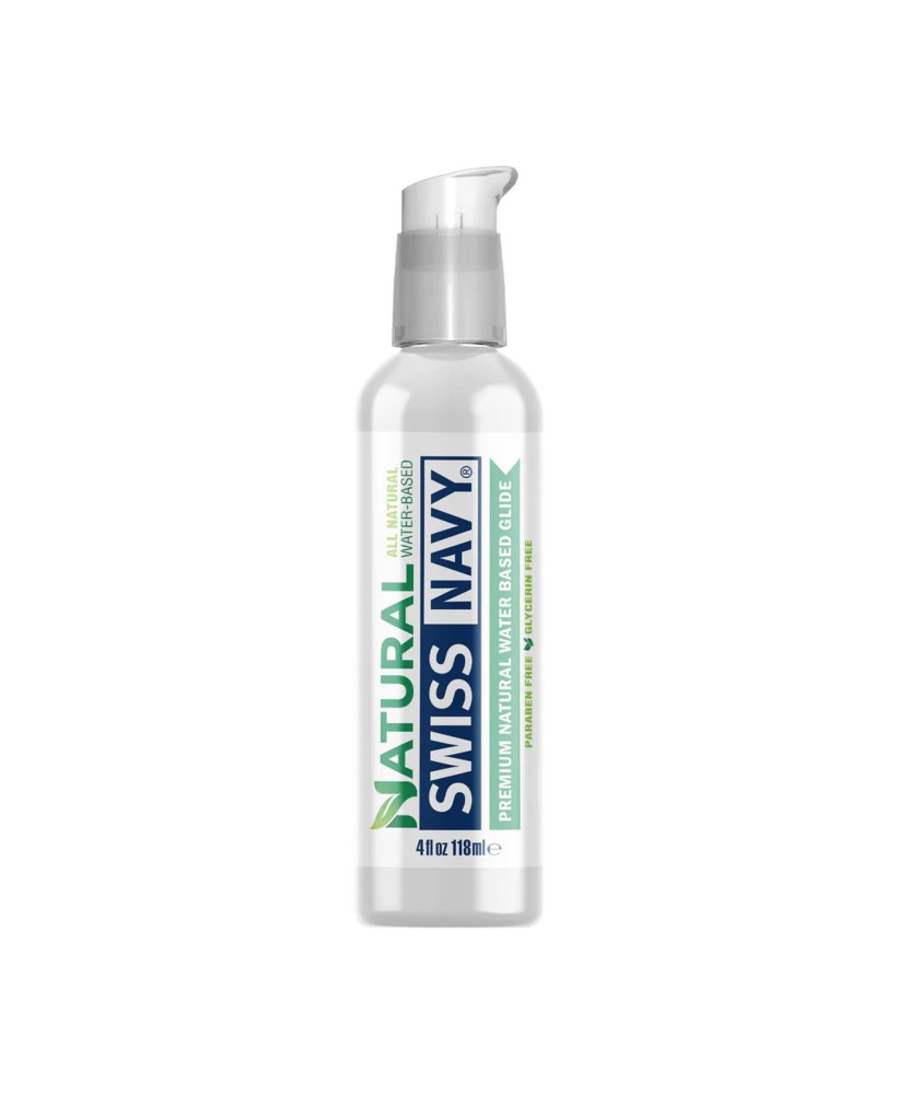 Natural - Premium All Natural Waterbased Lubricant - 4 fl oz / 118 ml
