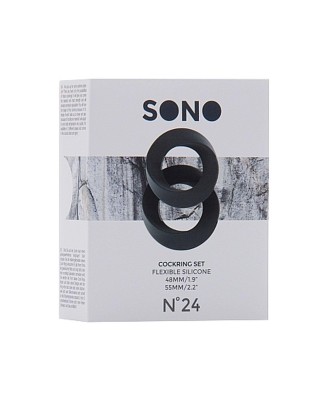 No.24 - Cockring Set - Grey