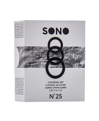 No.25 - Cockring Set - Black
