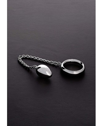 Donut C-Ring Anal Egg (45/45mm) with chain