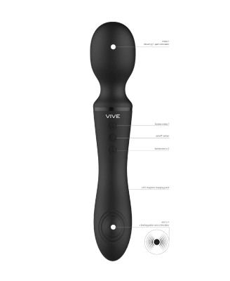 Enora - Wand Vibrator - Black