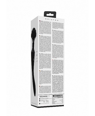 Stymulator- Shiatsu Bendable Massager Wand - Black