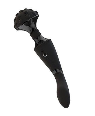 Stymulator- Shiatsu Bendable Massager Wand - Black