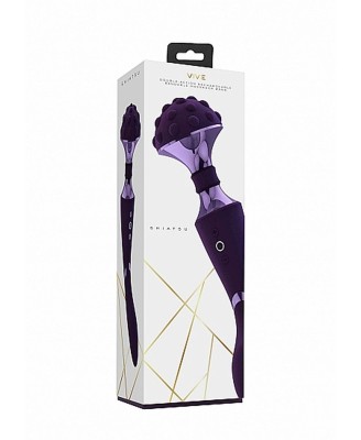 Stymulator- Shiatsu Bendable Massager Wand - Purple