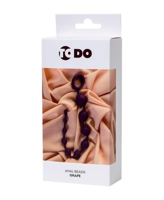 ToDo Grape Violet Anal Beads