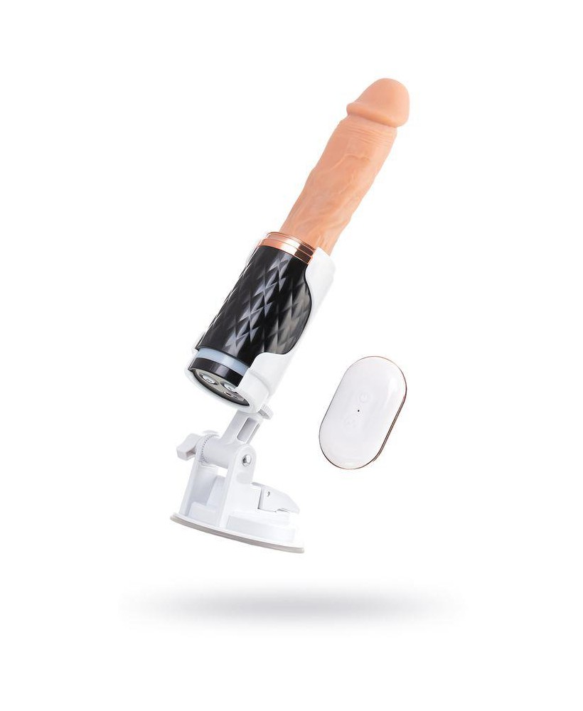 Sex machine Sekster, MotorLovers, ABS, black, 29 cm