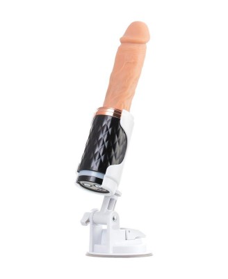 Sex machine Sekster, MotorLovers, ABS, black, 29 cm