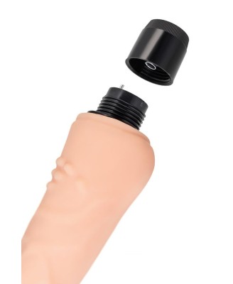 A-TOYS, Realistic Multi-Speed vibrator,, TPE, vibration modes, 15,5 cm