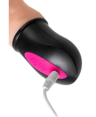 A-TOYS Vibrator with heating TPE 12 speeds bendable rechargble