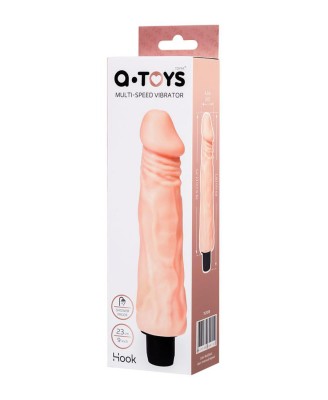 A-TOYS, Realistic Multi-Speed Vibrator, TPE, 19,5 cm