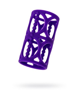 A-TOYS, Penis Sleeve, Silicone, Purple, 7.5 cm