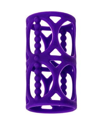 A-TOYS, Penis Sleeve, Silicone, Purple, 7.5 cm