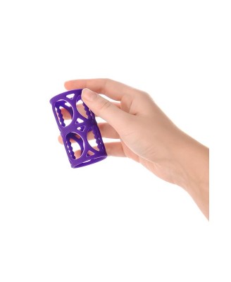 A-TOYS, Penis Sleeve, Silicone, Purple, 7.5 cm