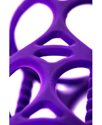 A-TOYS, Penis Sleeve, Silicone, Purple, 7.5 cm