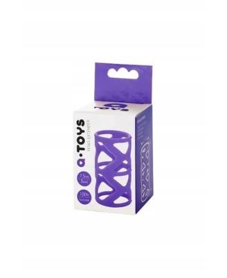 A-TOYS, Penis Sleeve, Silicone, Purple, 7.5 cm