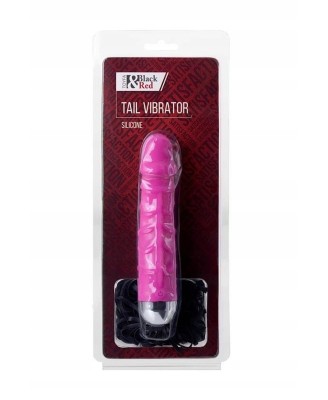 xBlack Red, Vibrator, 6 vibration modes, silicone, pink, 16 cm, O 3.5 cm