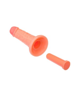 Realistic dildo Caliber 14/3 , PVC, flesh, length 14cm, diameter 3cm