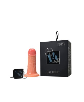 Realistic dildo Caliber 14/4 , PVC, flesh, length 14cm, diameter 4cm