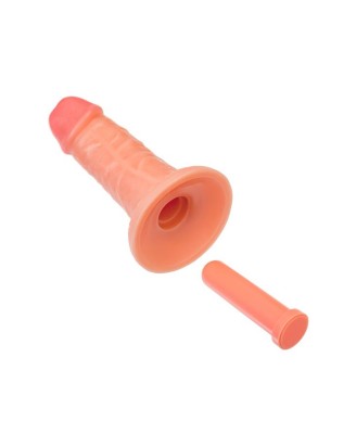 Realistic dildo Caliber 14/4 , PVC, flesh, length 14cm, diameter 4cm