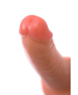 Realistic dildo Caliber 14/4 , PVC, flesh, length 14cm, diameter 4cm
