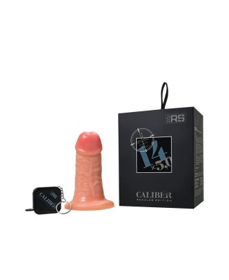 Realistic dildo Caliber 14/5 , PVC, flesh, length 14cm, diameter 5cm