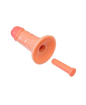Realistic dildo Caliber 14/5 , PVC, flesh, length 14cm, diameter 5cm