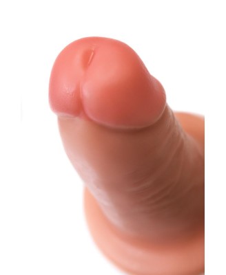 Realistic dildo Caliber 14/6 , PVC, flesh, length 14cm, diameter 6cm