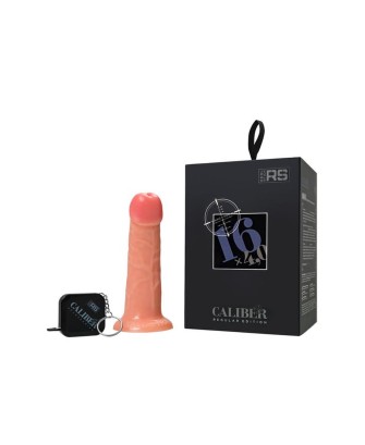 Realistic dildo Caliber 16/4 , PVC, flesh, length 16cm, diameter 4cm