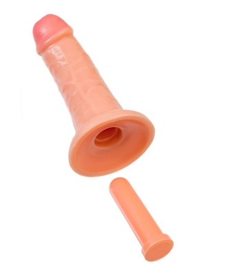 Realistic dildo Caliber 16/4 , PVC, flesh, length 16cm, diameter 4cm