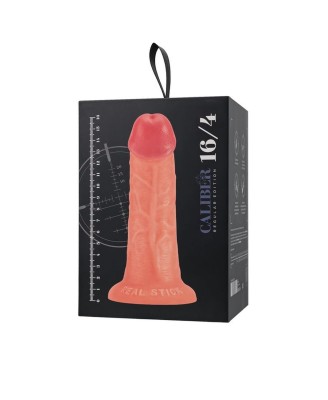 Realistic dildo Caliber 16/4 , PVC, flesh, length 16cm, diameter 4cm
