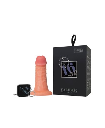 Realistic dildo Caliber 16/5 , PVC, flesh, length 16cm, diameter 5cm
