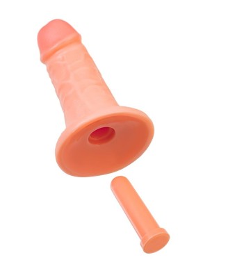 Realistic dildo Caliber 16/5 , PVC, flesh, length 16cm, diameter 5cm