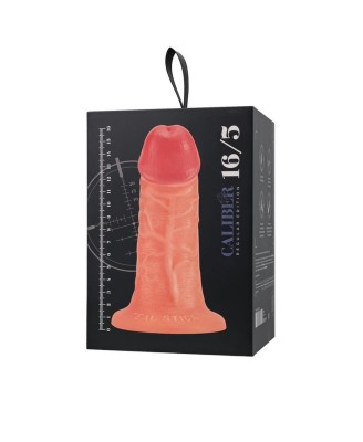 Realistic dildo Caliber 16/5 , PVC, flesh, length 16cm, diameter 5cm