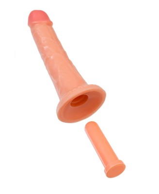 Realistic dildo Caliber 18/3 , PVC, flesh, length 18cm, diameter 3cm