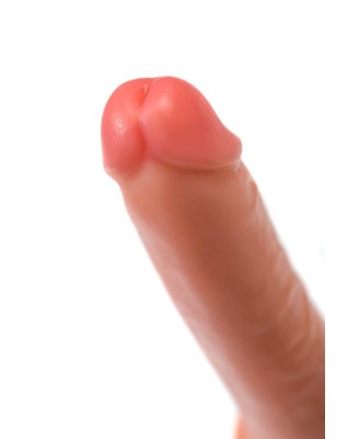 Realistic dildo Caliber 18/3 , PVC, flesh, length 18cm, diameter 3cm