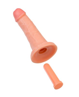 Realistic dildo Caliber 18/4 , PVC, flesh, length 18cm, diameter 4cm
