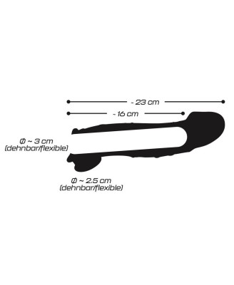 Crystal Clear Penis Sleeve wit