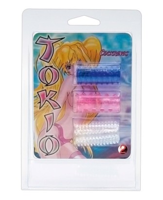 Tokio Sleeves Silikon 3er Set