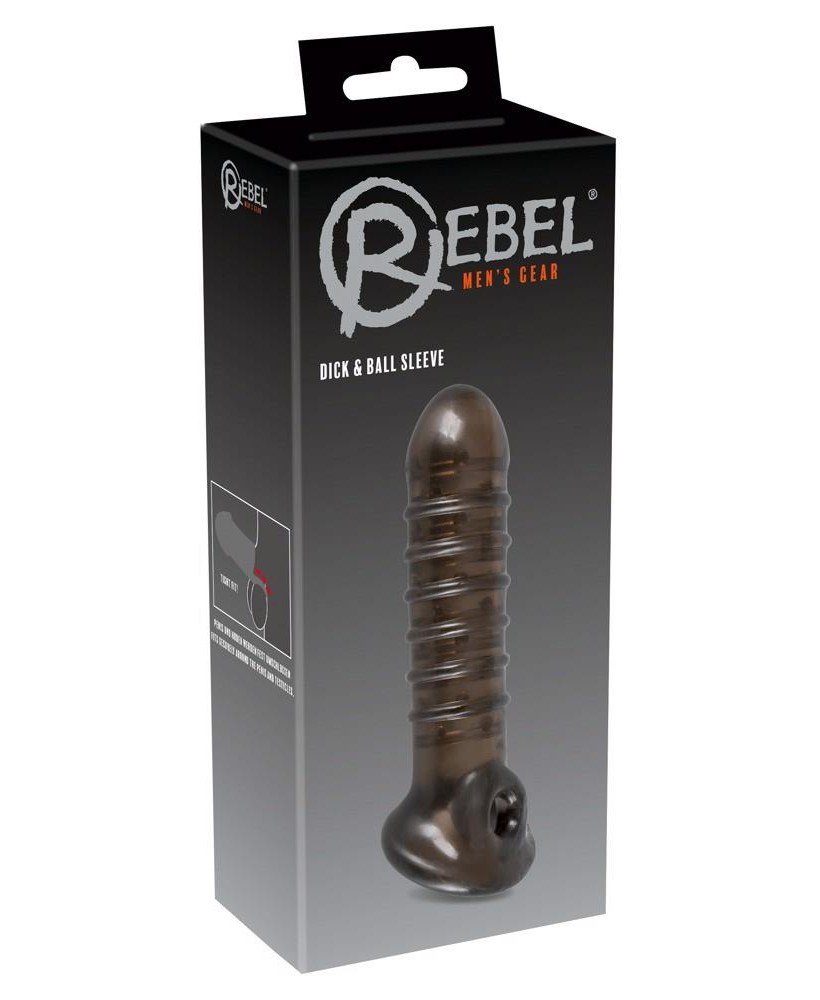 Penis Sleeve smoke-coloured