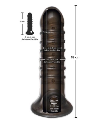 Penis Sleeve smoke-coloured