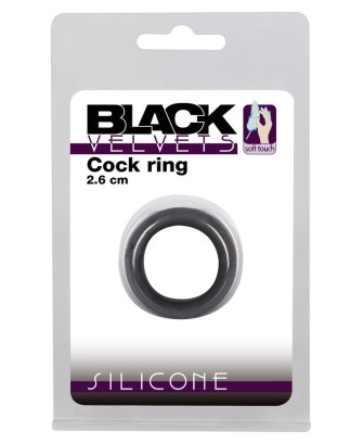 Black Velvets Cock Ring 2.6 cm