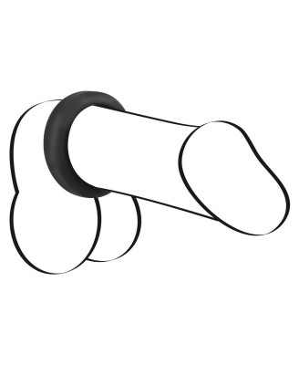 Black Velvets Cock Ring 3.8 cm