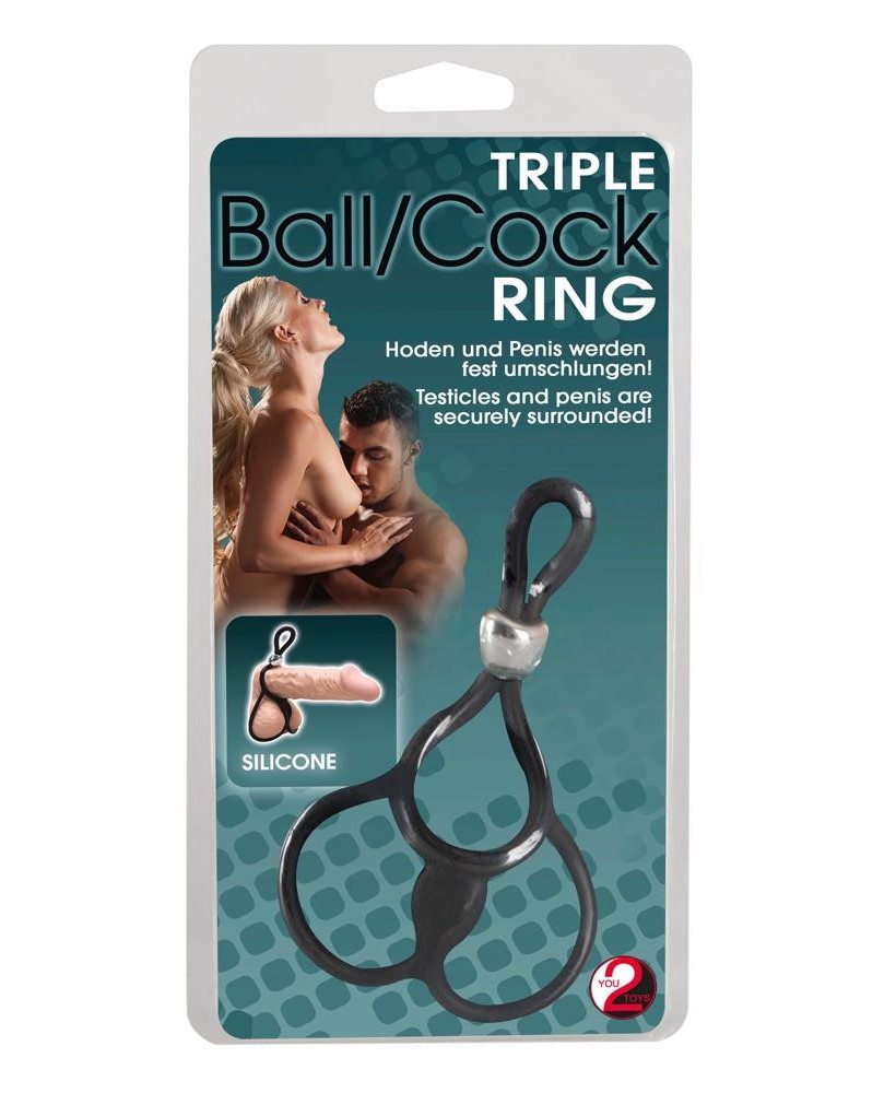 Triple Ball and Cock Ring