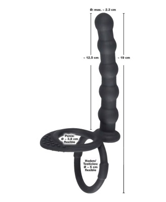 Black Velvets Cock ball ring