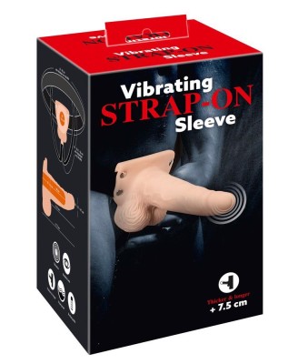 Vibrating Strap-On Sleeve