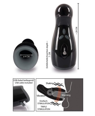 Rebel Masturbator with 3 funct