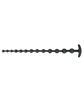Black Velvets Anal Beads Silic