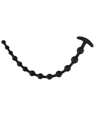 Black Velvets Anal Beads Silic