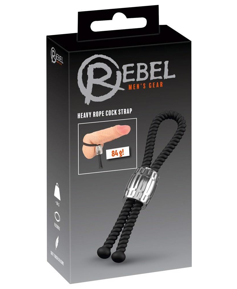 Rebel Heavy Rope Cock Strap