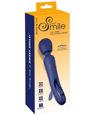 Smile 2in1 Wand with flicking